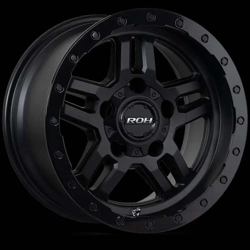 ROH Hammer - Matt Black with Black Anodised Bolts and Gloss Lip